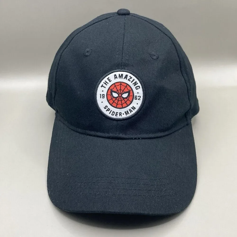 DISNEY PARKS BASEBALL CAP HAT - THE AMAZING SPIDER-MAN SINCE 1962
